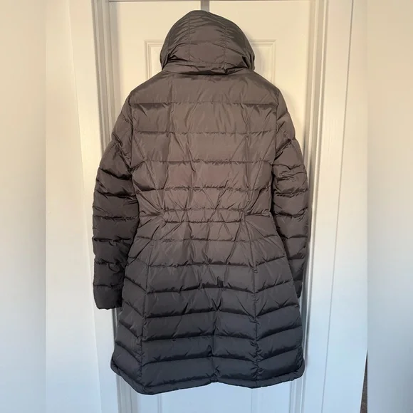 Moncler Flammette Hooded Puffer Coat/Down Jacket, Size 3